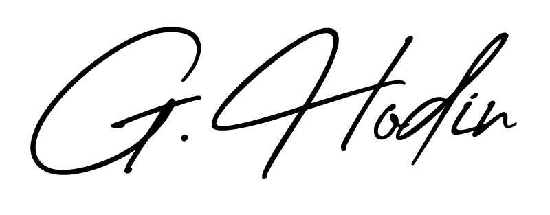 logo g hodin résine époxy
