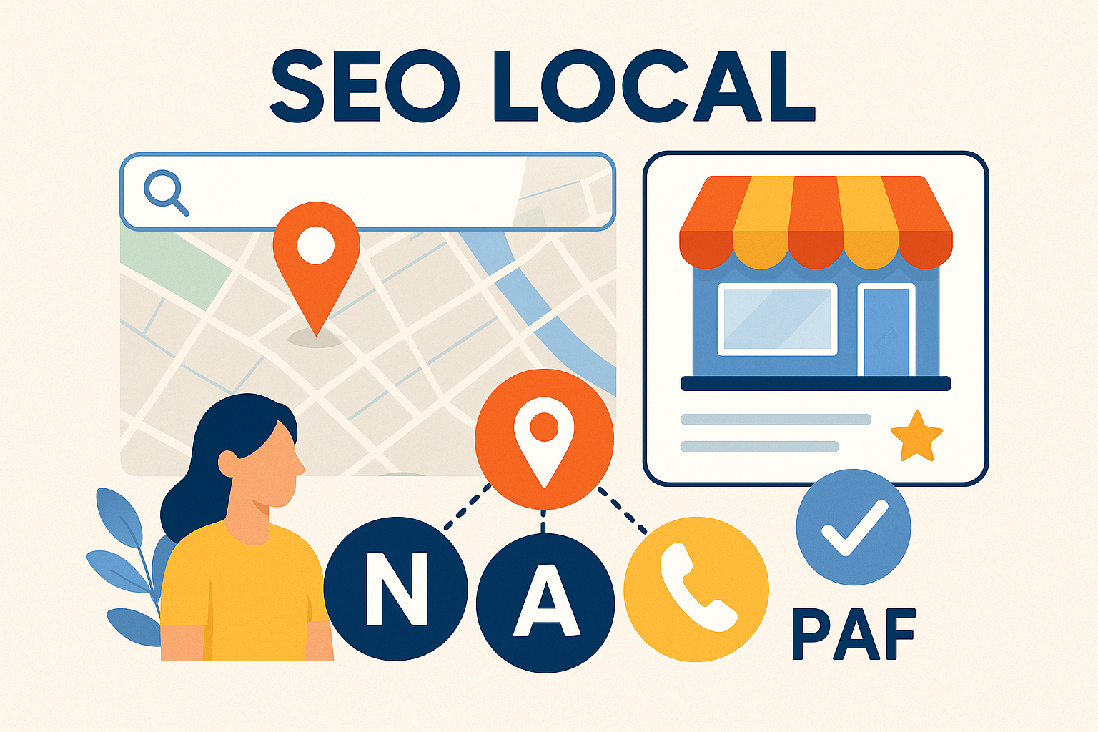 illustration NAP SEO local