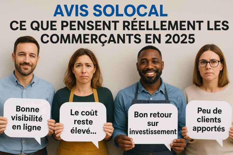 avis commercants locaux Solocal